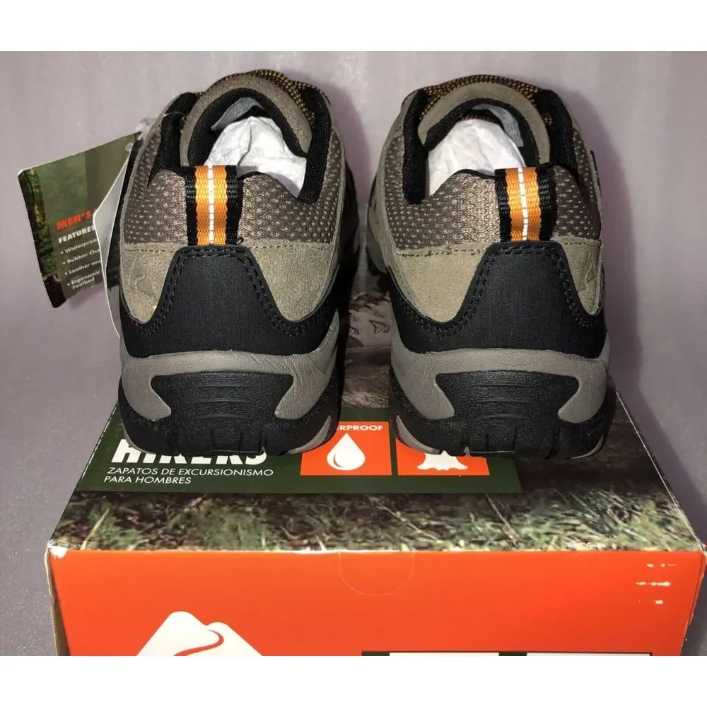Ozark Trail Taupe Waterproof Lightweight Hiking Shoes Men's‎ Size 7 NEW IN BOX